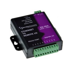 Brainboxes Ethernet to 4 DIO + Ethernet to RS232