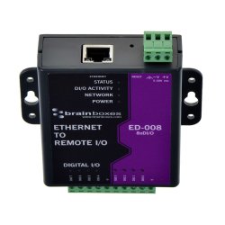 Brainboxes Ethernet to 8 Digital IO Ports