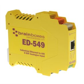 Brainboxes Ethernet to 8 Analogue Input
