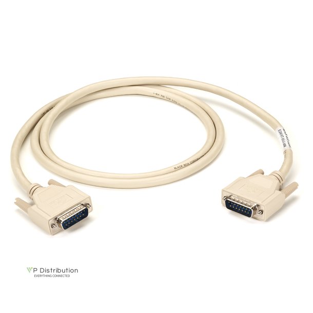 Black Box Db15 Molded Serial Cable M-M