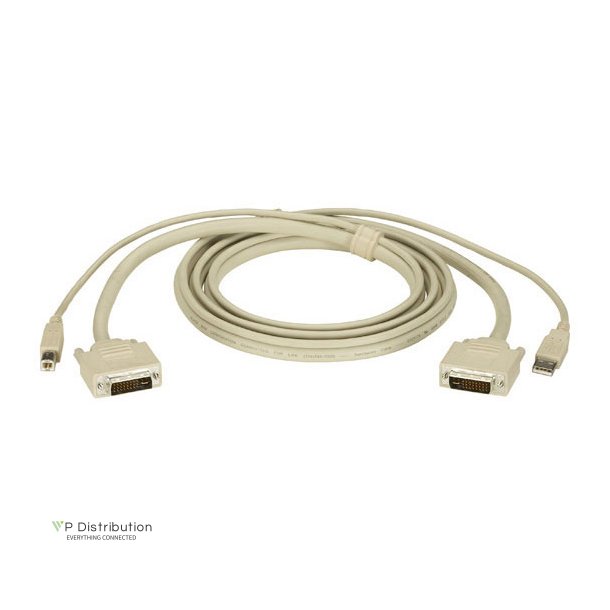 Black Box 15 FT CABLE DVI AND USB CABLE