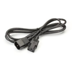 Black Box C13 Socket To C14 Plug Molded Extension Power Cord, 6-Ft.