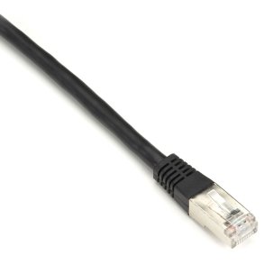 Black Box CAT6 SHLD PATCH CABLE 15FT 26 AWG STRND CM BLACK