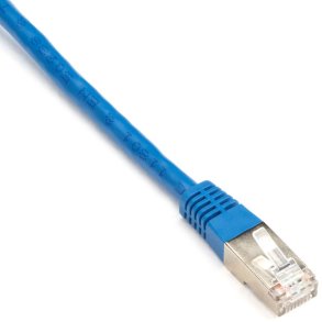 Black Box CAT6 SHLD PATCH CABLE 10FT 26 AWG STRND CM BLUE