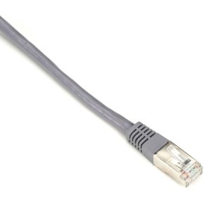 Black Box CAT6 SHLD PATCH CABLE 5FT 26 AWG STRND CM GRAY