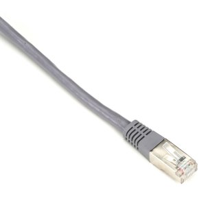 Black Box CAT6 SHLD PATCH CABLE 25FT 26 AWG STRND CM GRAY