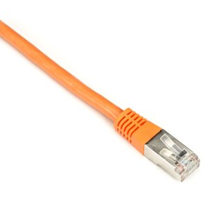 Black Box CAT6 SHLD PATCH CABLE 30FT 26 AWG STRND CM ORANGE