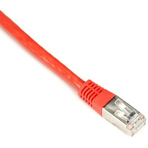 Black Box CAT6 SHLD PATCH CABLE 5FT 26 AWG STRND CM RED