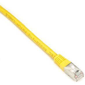 Black Box CAT6 SHLD PATCH CABLE 6FT 26 AWG STRND CM YELLOW