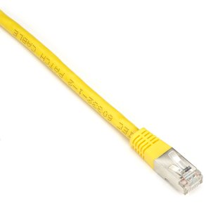 Black Box CAT6 SHLD PATCH CABLE 10FT 26 AWG STRND CM YELLOW