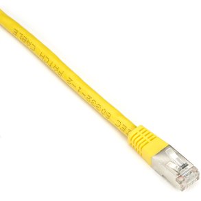 Black Box CAT6 SHLD PATCH CABLE 30FT 26 AWG STRND CM YELLOW