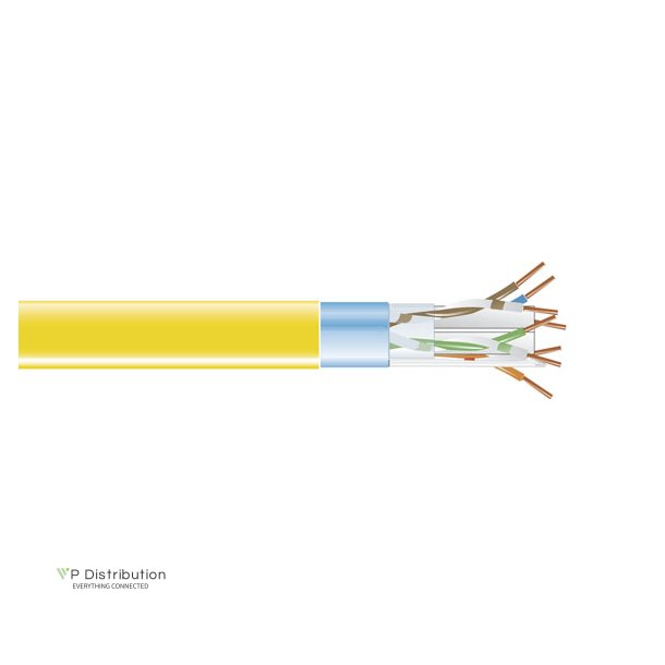 Black Box Cat6 Bulk Cable 400 Mhz, Shld, Pvc-Yellow