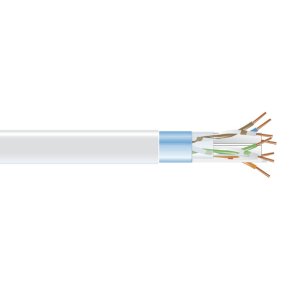 Black Box Cat6 Bulk Cable 400 Mhz, Shld, Pvc-White