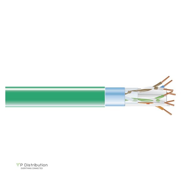 Black Box Cat6 Bulk Cable 400 Mhz, Shld, Pvc-Green