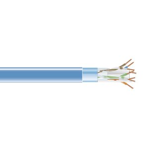 Black Box Cat6 Bulk Cable 400 Mhz, Shld, Plenum-Blue
