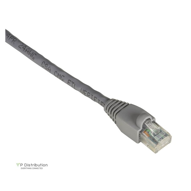 Black Box CAT6 SNAGLESS GRAY 10FT 550-MHZ PATCH CABLE