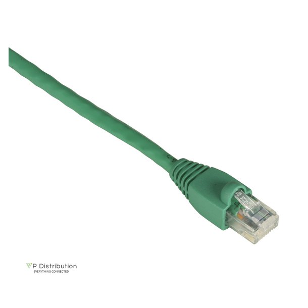 Black Box CAT6 PATCH CABLE 6" SNAG REDUCED LENGTH GREEN