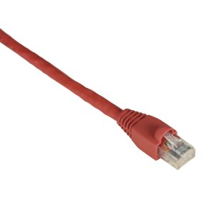 Black Box CAT6 SNAGLESS RED 10FT 550-MHZ PATCH CABLE