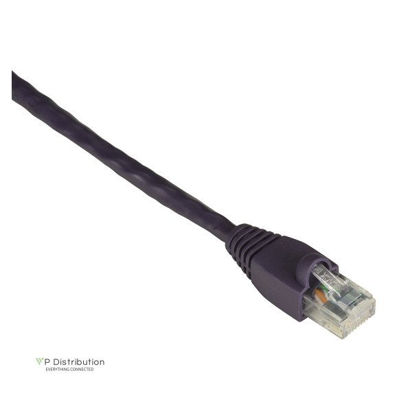 Black Box CAT6 SNAGLESS PURPLE 10FT 550-MHZ PATCH CABLE