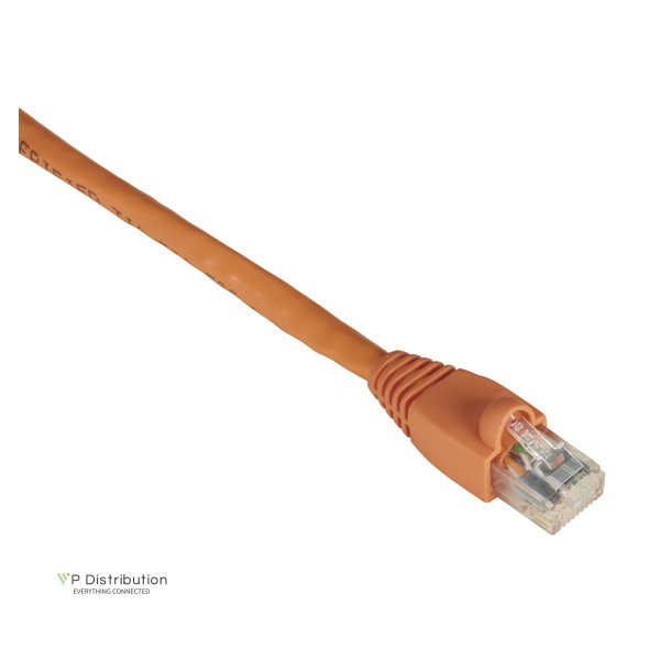 Black Box CAT6 SNAGLESS ORANGE 10FT 550-MHZ PATCH CABLE