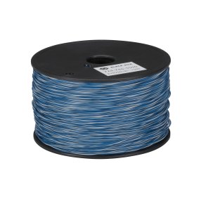 Black Box Cross Connect Wire, 1Pr (Wh/Blue)/(Blue), 24 Awg
