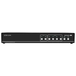 SmartAVI Video Wall Processor 4 Output Ultra HD . Includes: [EZW-UH4, PS12VD3A-wllmt]