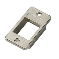 Black Box Panel Mount Bezel Keystone Opening - Silver