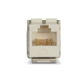 Black Box Cat6 Gigatrue 2 Jack Keystone Off White