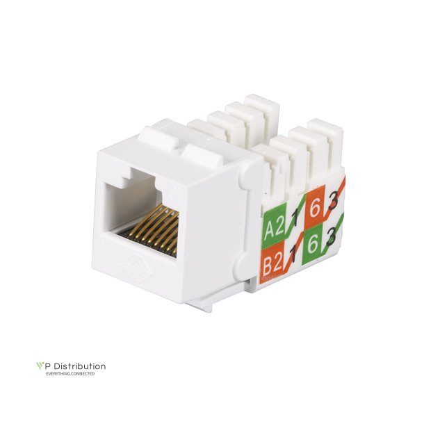 Black Box GIGATRUE2 CAT6 JACK 25 PACK WHITE