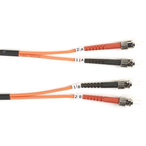 Black Box FIBER PATCH CABLE 1M MM 62.5 ST TO ST