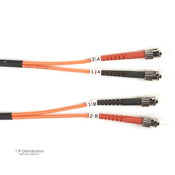 Black Box FIBER PATCH CABLE 1M MM 62.5 ST TO ST