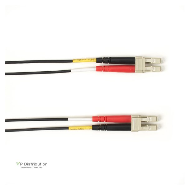 Black Box 10 GIG MM FO PATCH CABLE DUPLX, PLN, BK, LCLC