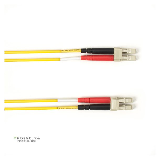 Black Box 10 GIG MM FO PATCH CABLE DUPLX, PLN, YL, LCLC