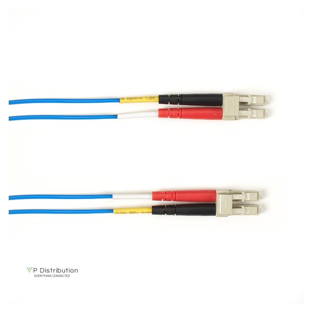 Black Box 10 GIG MM FO PATCH CABLE DUPLX, PLN, BLUE, LCLC