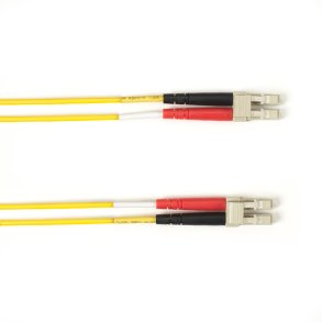 Black Box 62.5 MM FO PATCH CABLE DUPLX, PLENUM, YL, LCLC