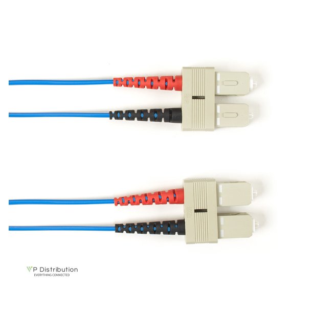 Black Box SM FO PATCH CABLE DUPLX, LSZH, BLUE, SCSC