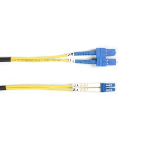 Black Box FIBER PATCH CABLE 3M SM 9 MICRON SC TO LC
