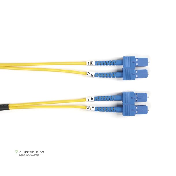 Black Box FIBRE PATCH CABLE 2M SM 9 MICRON SC TO SC