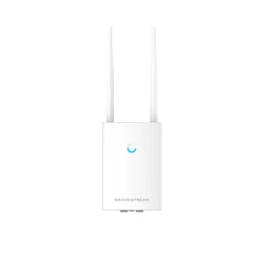 Grandstream Outdoor Wi-Fi Access Point, 2x2:2 2.4/5G, 2x GbE, PoE, up to 250m coverage, up to 100 wireless clients, 1.27Gbps aggregate wireless throughput, 50 AP local controller, IP66