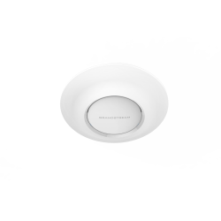Grandstream Indoor Wi-Fi Access Point, 22:2 2.4G, 44:4 5G, 2x GbE, PoE, up to 175m coverage, up to 200 wireless clients, 2.03Gbps aggregate wireless throughput, 30 AP local controller
