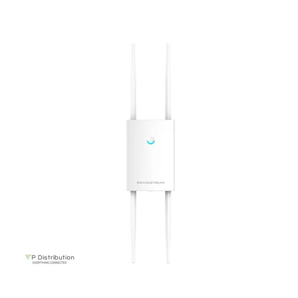 Grandstream Outdoor Wi-Fi Access Point, 4x4:4 2.4/5G, 2x GbE, PoE, up to 300m coverage, up to 200 wireless clients, 2.33Gbps aggregate wireless throughput, 50 AP local controller, IP66