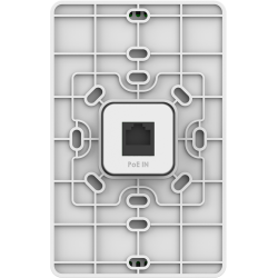 Grandstream Indoor Wi-Fi 6 AX1800 Access Point, 2x2:2 2.4G/5G, 1x GbE PoE, 2x GbE with PSE, 1x GbE, up to 100m coverage, up to 256 wireless clients