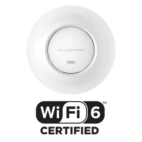Grandstream Indoor Wi-Fi 6 AX5400 Access Point, 22:2 2.4G, 44:4 5G,1x GbE, 1x 2,5G, PoE, up to 175m coverage, up to 256 wireless clients