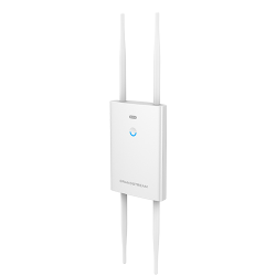 Grandstream Outdoor Wi-Fi 6 Access Point, 4x4:4 2.4/5G, 1x GbE, 1x 2,5G, PoE, up to 300m coverage, up to 750 wireless clients, 3.55Gbps aggregate wireless throughput, 50 AP local controller, IP66