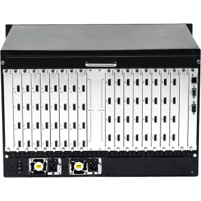 SmartAVI HDMI, 32-Port, 32x32 Matrix Switch with RS-232, IR and TCP/IP Control. Includes: [HDR-UHD-32X32-S, CCPWR06]