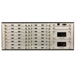 SmartAVI HDMI, 16-Port, 16x16 Matrix Switch with RS-232, IR and TCP/IP Control. Includes: [HDR-UHD-16X16-S, CCPWR06]