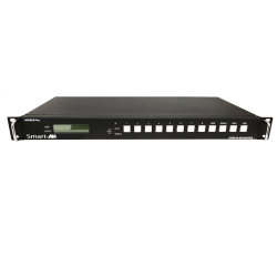 SmartAVI HDMI,8-Port,  4K 8x8 Matrix Switch with IR Remote. Includes: [HDR-8X8-Plus, SRC-2A, PS5VD4A]