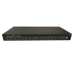 SmartAVI HDMI,8-Port,  4K 8x8 Matrix Switch with IR Remote. Includes: [HDR-8X8-Plus, SRC-2A, PS5VD4A]