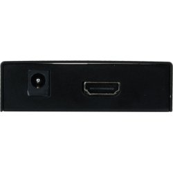 SmartAVI HDMI, Single-Head, CAT5/5e/6 STP Extender Includes: [HDX-100-TX, HDX-100-RX, 2 x (PS5VD3A-wllmt)]