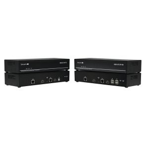 SmartAVIHDMI 4K, Dual-Head, KVM Extender with USB 2.0 Transmitter and Receiver Units. Includes: [HDX-XT-TX, HDX-XT-RX, 2 X (PS12VD3A-wllmt)]